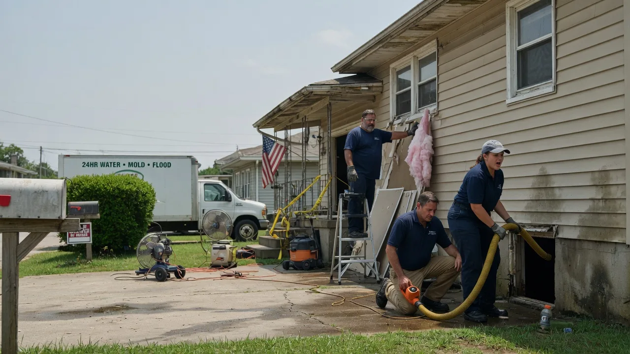 Water Damage Repair in Arenzville, IL near me